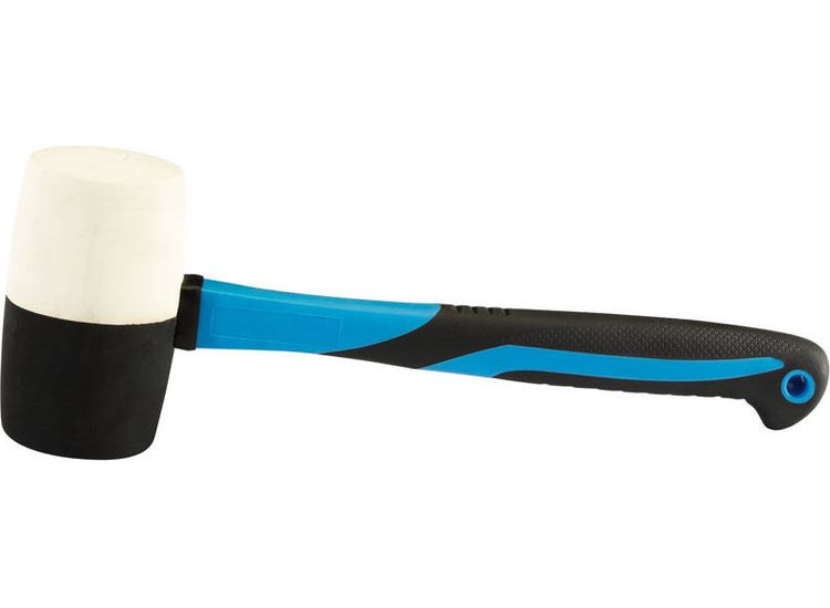 Draper 53035 Rubber Head Mallets with Fibreglass Shaft (800g/32oz)