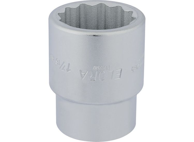 Elora 53045 1.7/16", 1" Sq. Dr. Bi-Hexagon Socket