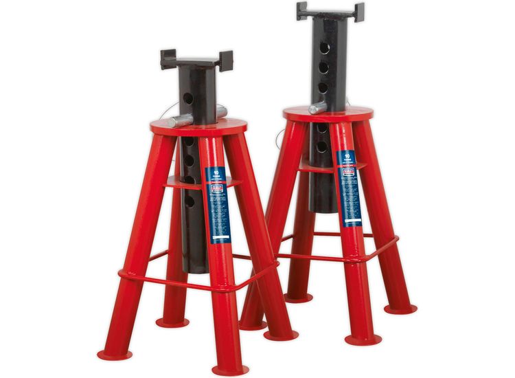 Sealey AS10 Axle Stands (Pair) 10tonne Capacity per Stand