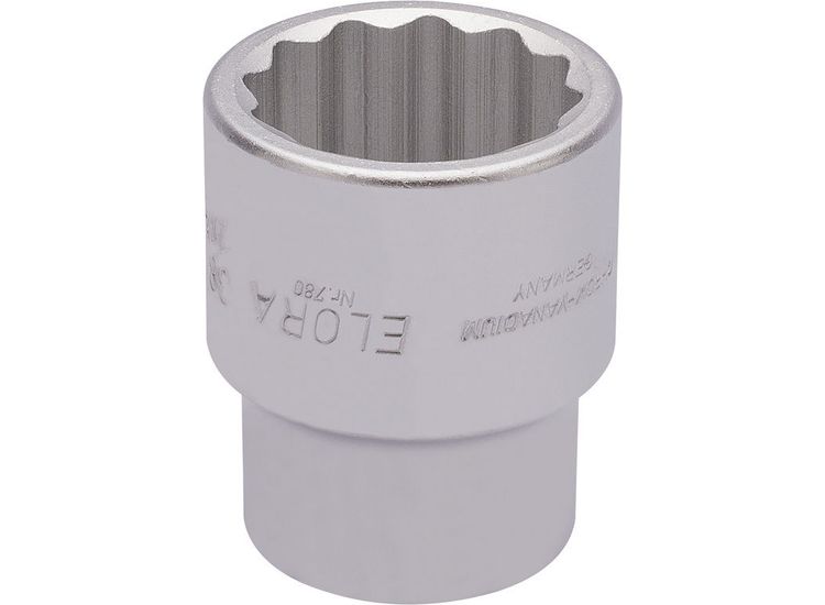 Elora 53053 1.1/2", 1" Sq. Dr. Bi-Hexagon Socket