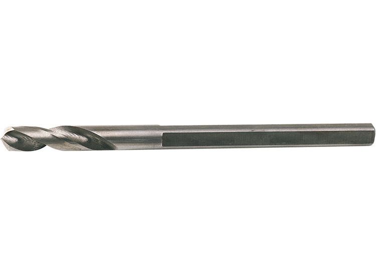 Draper 53055 6.35mm x 102mm Spare HSS Holesaw Pilot Drill for HSA HSA2 and HSA3 Arbors