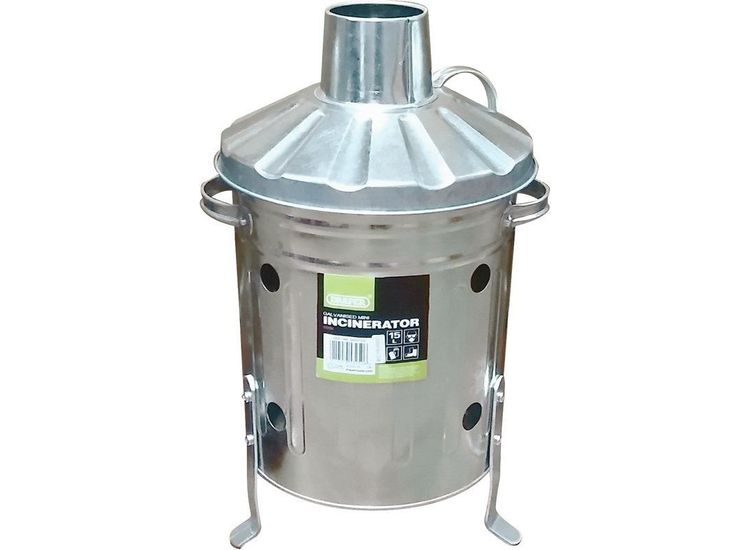 Draper 53250 Galvanised Mini Incinerator (15L)