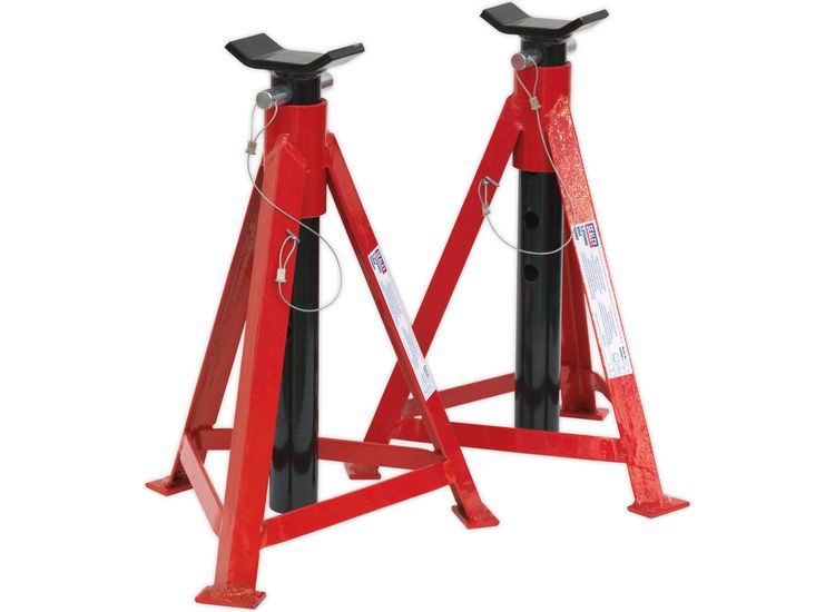 Sealey AS3000 Axle Stands (Pair) 2.5tonne Capacity per Stand Medium Height