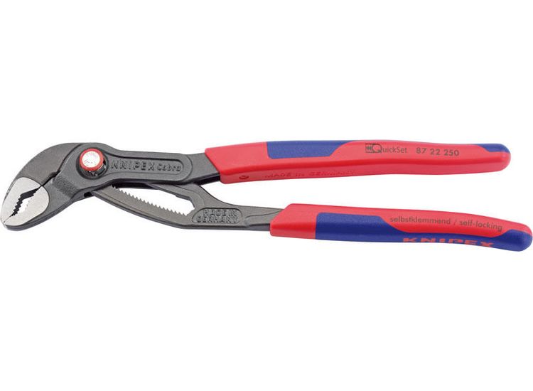 Draper 53953 Knipex 87 22 250 250mm Cobra&amp;#174; QuickSet Waterpump Pliers