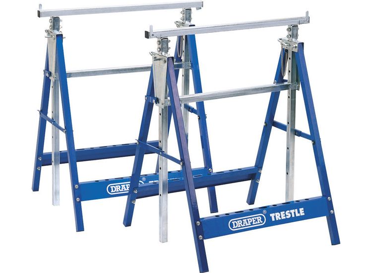 Draper 54053 Pair of Telescopic Saw Horses or Builders Trestles