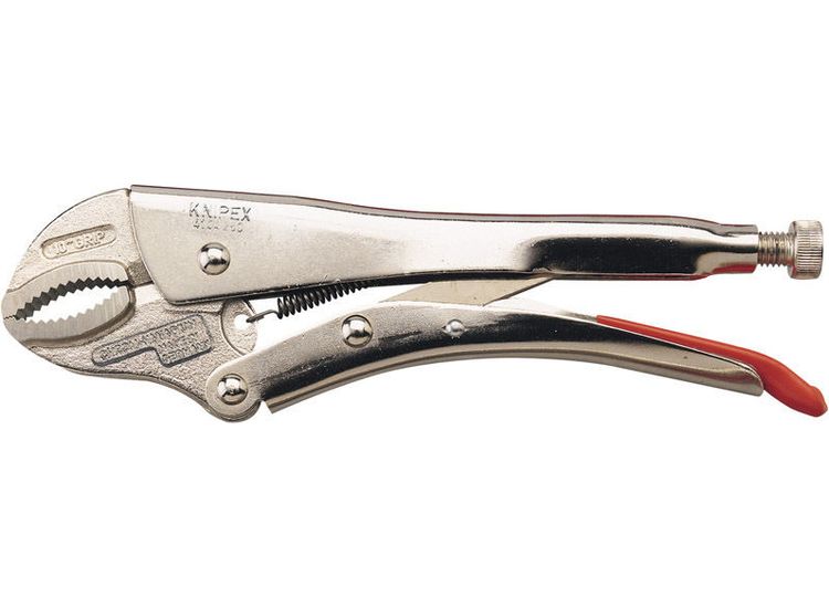 Draper 54217 Knipex 41 04 250 250mm Curved Jaw Self Grip Pliers