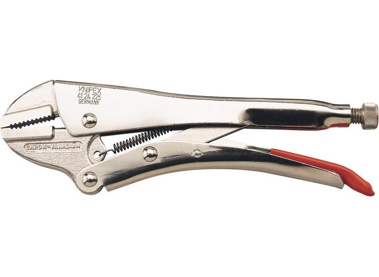 Draper 54218 Knipex 41 24 225 225mm Straight Jaw Self Grip Pliers