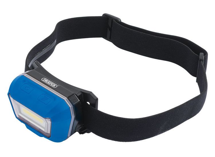 Draper 54374 Rechargeable COB LED Head Lamp (3W)
