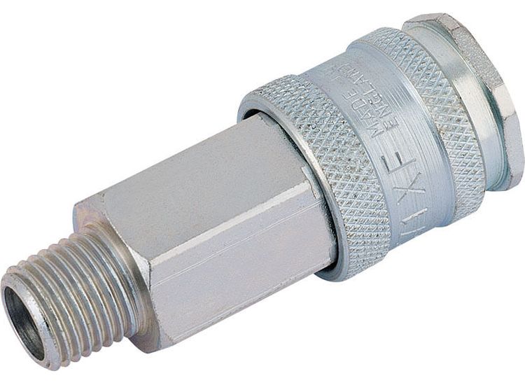 Draper 54404 Euro Coupling Male Thread 1/4" BSP Parallel (Sold Loose)