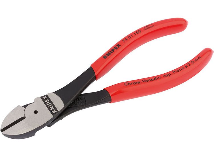 Draper 55522 Knipex 74 01 160 160mm High Leverage Diagonal Side Cutter