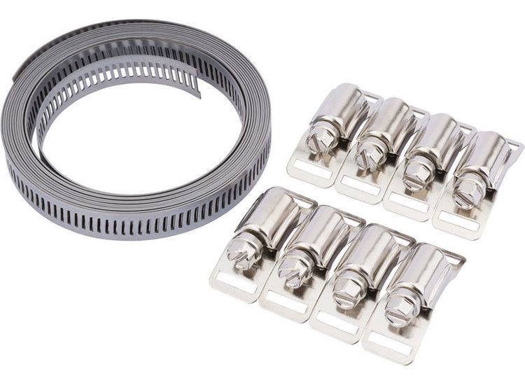 Draper 55592 12mm Wide Hose Clamp Set