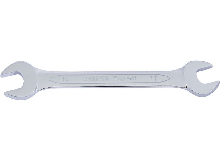 Draper 55718 17mm x 19mm Open End Spanner