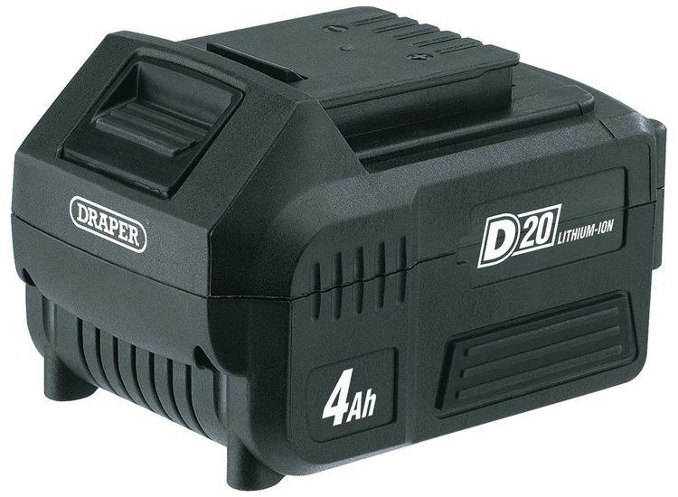 Draper 55898 D20 20V Lithium Battery (4.0Ah)