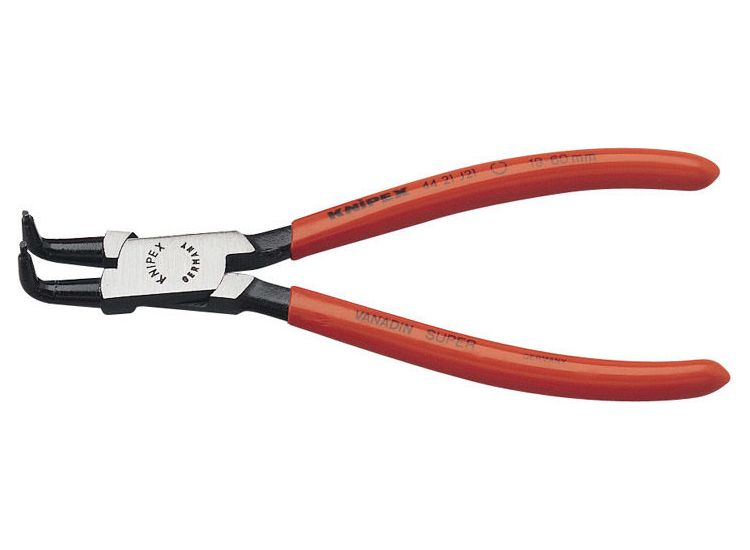 Draper 56174 Knipex 44 21 J21 SBE 19mm - 60mm J21 90&amp;deg; Bent Internal Circlip Pliers