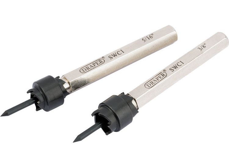 Draper 57624 3/8" and 5/16" Spot Weld Cutter Set