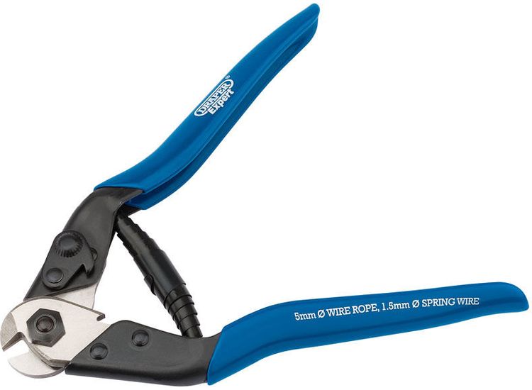Draper 57768 190mm Wire Rope or Spring Wire Cutter