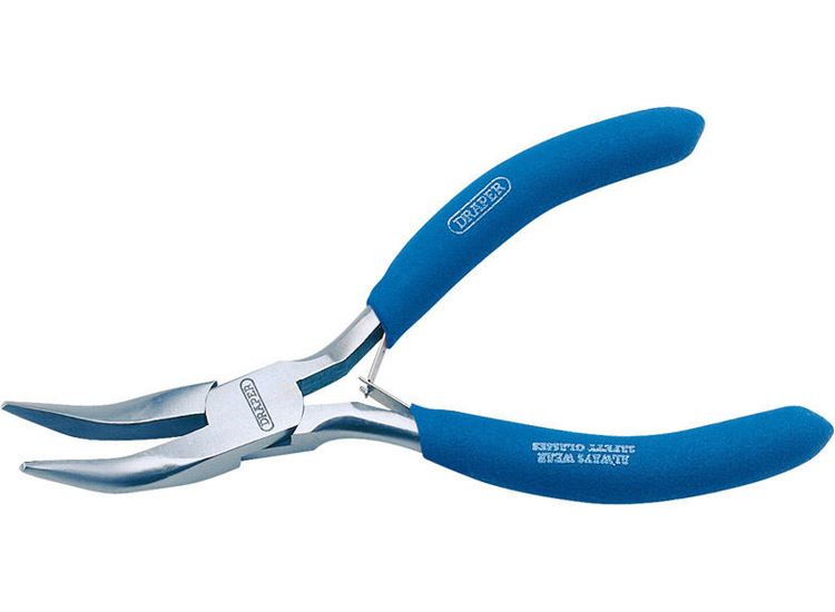 Draper 60742 125mm Carbon Steel Bent Nose Pliers