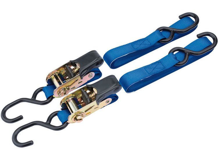 Draper 60964 250kg Ratcheting Tie Down Straps (3.5M x 25mm) (2 Piece)
