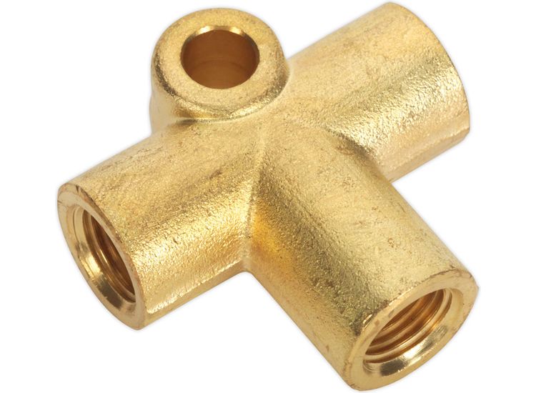Sealey BC101003WAY Brake Tube Connector M10 x 1mm 3-Way