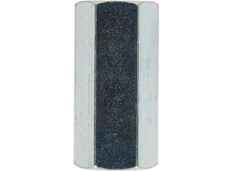 Sealey BC3824F Brake Tube Connector 3/8"UNF x 24tpi Female to Female Pack of 10