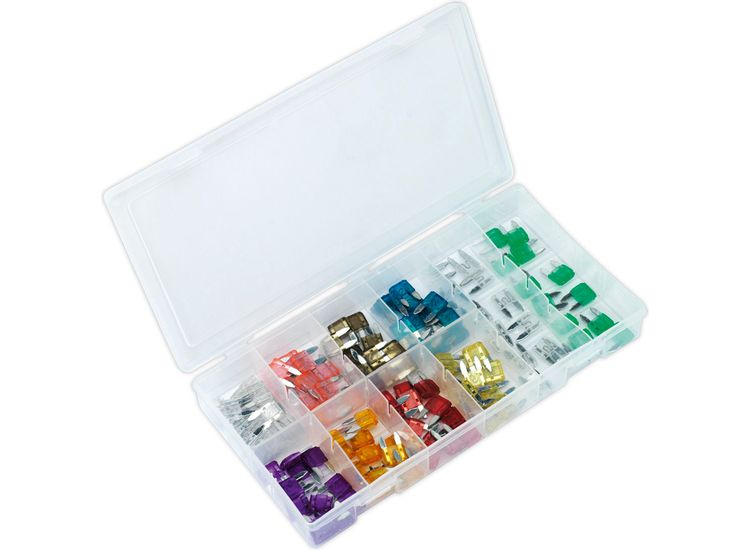 Sealey BCF100 Automotive MINI Blade Fuse Assortment 100pc