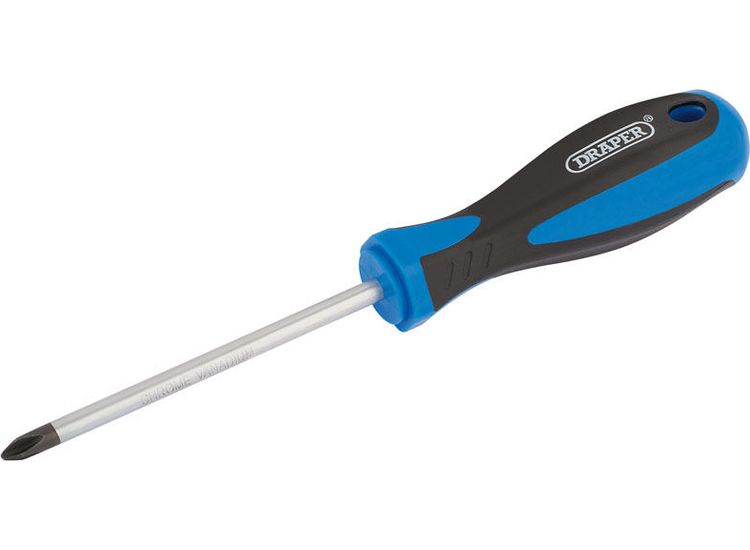 Draper 63488 Cross Slot Screwdriver (No.2 x 100mm)