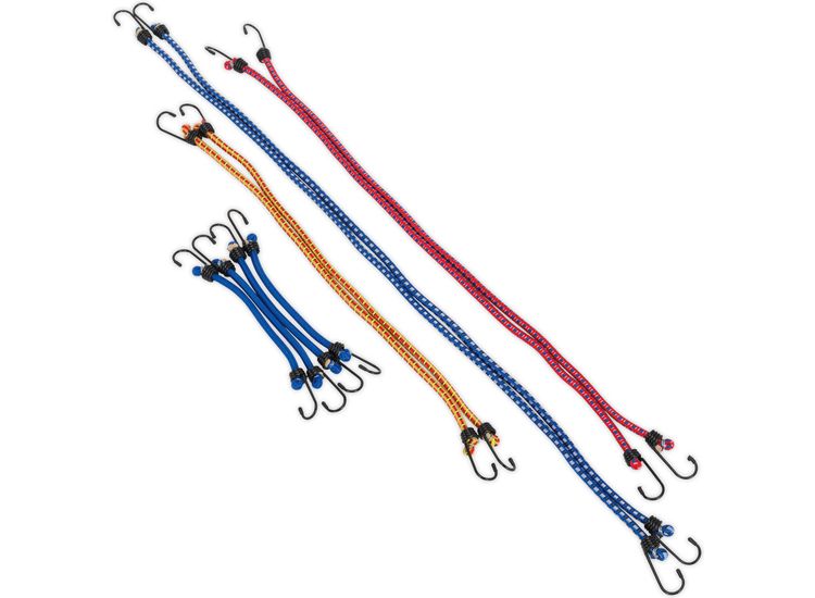 Sealey BCS10 Elastic Cord Set 10pc