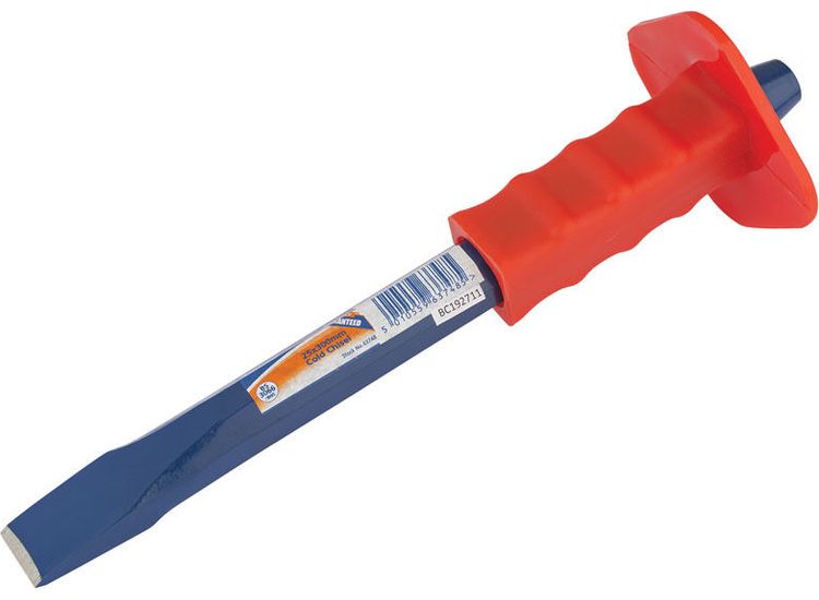 Draper 63748 25 x 300mm Octagonal Shank Cold Chisel with Hand Guard (Sold Loose)
