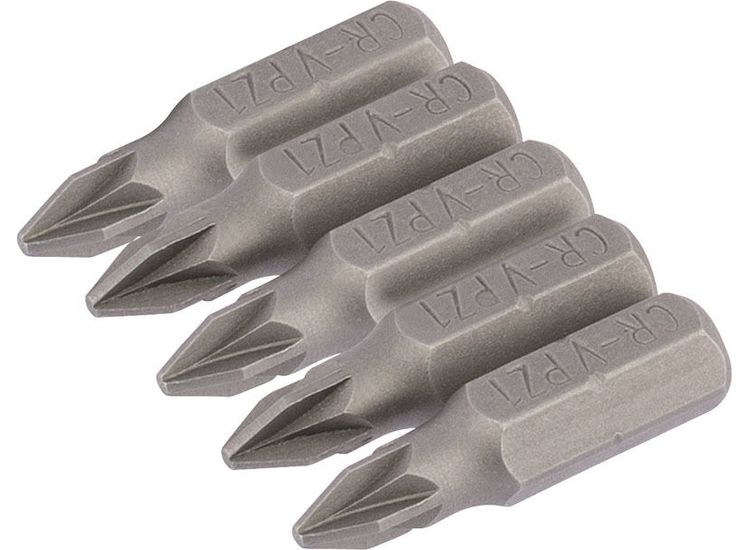 Draper 64014 No.1 1/4" Hex PZ Type Insert Bit 25mm Long x 5