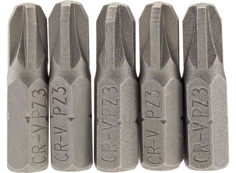 Draper 64016 No.3 1/4" Hex PZ Type Insert Bit 25mm Long x 5