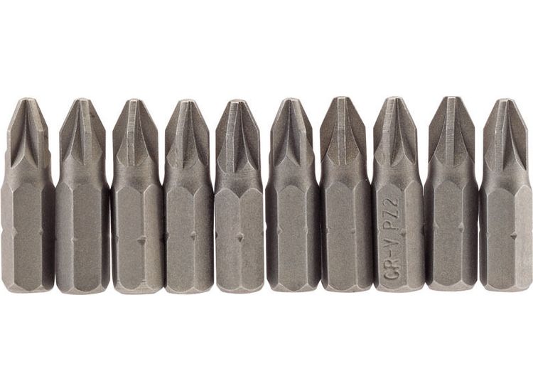 Draper 64048 No.2 1/4" Hex PZ Type Insert Bit 25mm Long x 10