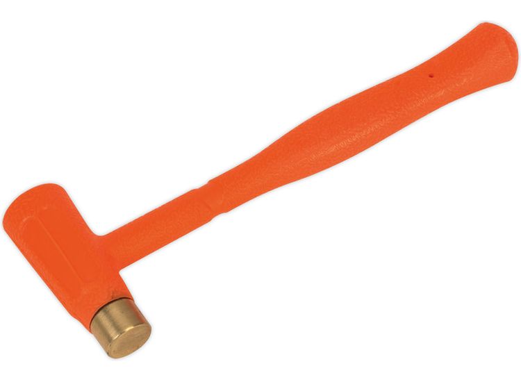 Sealey BFH12 Brass Faced Dead Blow Hammer 12oz