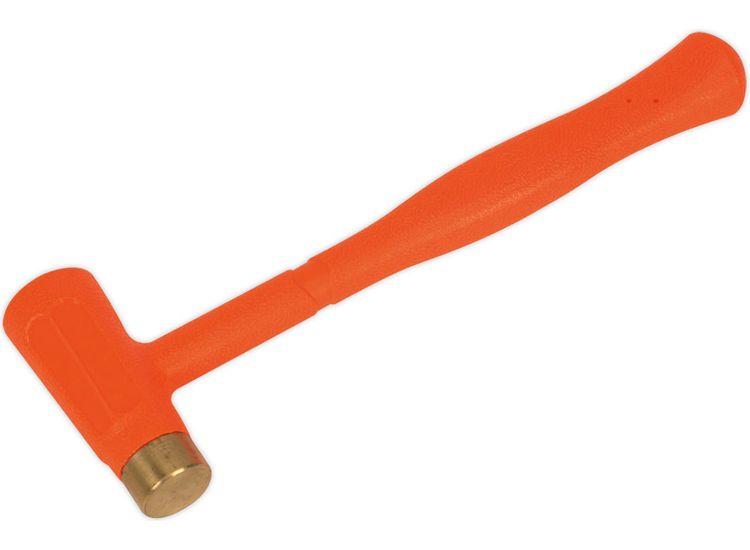 Sealey BFH24 Brass Faced Dead Blow Hammer 1.5lb