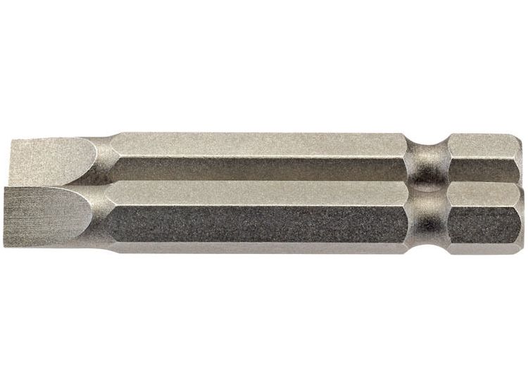 Draper 64096 6mm 1/4" Hex Plain Slot Insert Bit 50mm Long x 2
