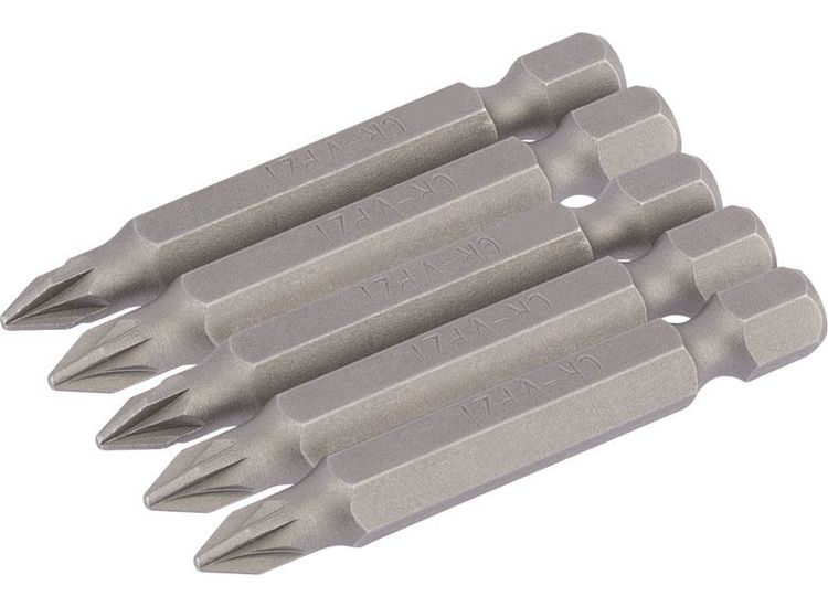 Draper 64281 No.1 1/4" Hex PZ Type Insert Bit 50mm Long x 5