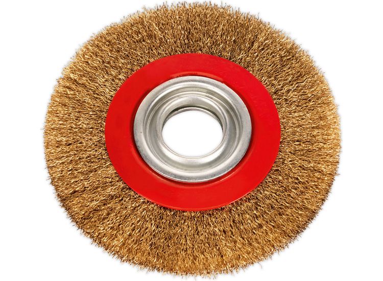 Sealey BG150/WW1 Wire Wheel &amp;#8709;150 x 13mm 13mm Bore Narrow