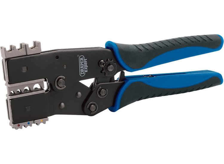 Draper 64336 Quick Change Ratchet Action Crimping Tool (220mm)