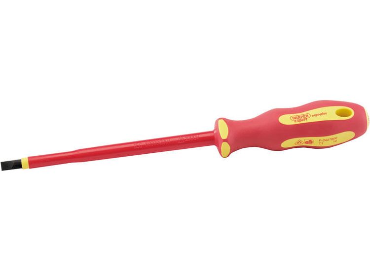 Draper 64422 Ergo Plus&amp;#174; 6.5mm x 150mm Plain Slot Screwdriver