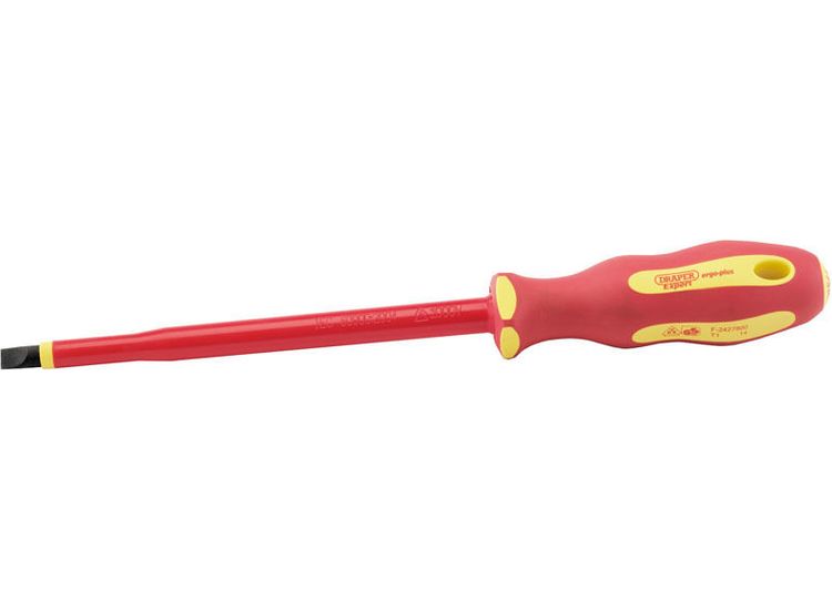 Draper 64426 Ergo Plus&amp;#174; 8.0mm x 175mm Plain Slot Screwdriver