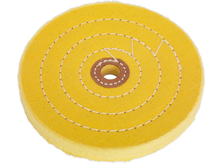 Sealey BG150BWC Buffing Wheel &amp;#8709;150 x 13mm 13mm Bore Coarse