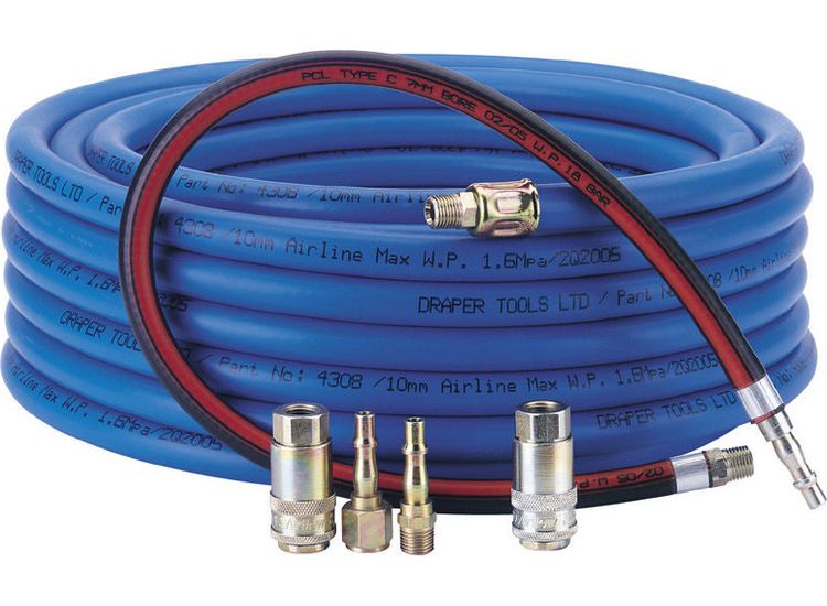Draper 64508 3/8" Heavy Duty Air Connector Kit