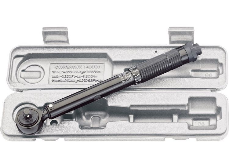 Draper 64534 3/8" Sq. Dr. 10 - 80Nm or 88.5-708 in-lb Ratchet Torque Wrench