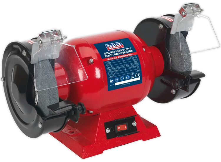 Sealey BG150XD/99 Bench Grinder &amp;#8709;150mm 450W/230V Heavy-Duty