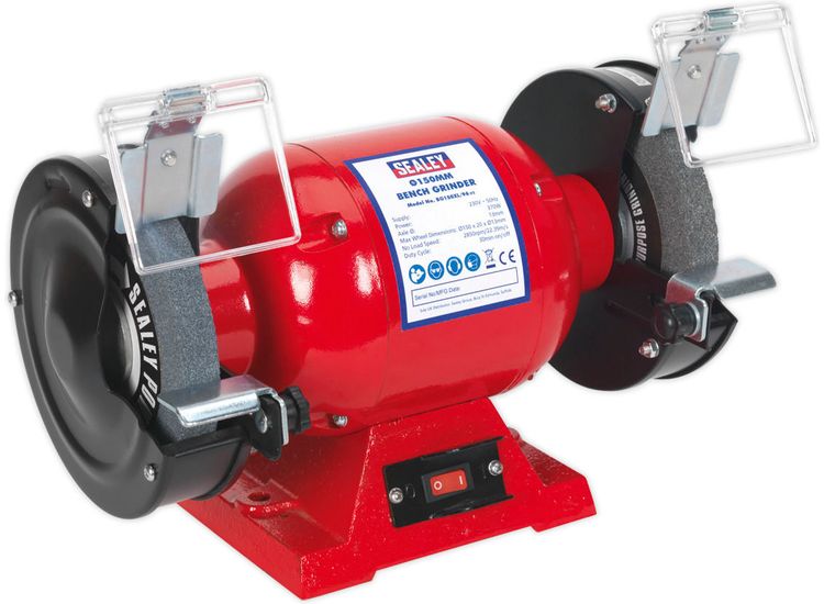 Sealey BG150XL/96 Bench Grinder &amp;#8709;150mm 370W/230V