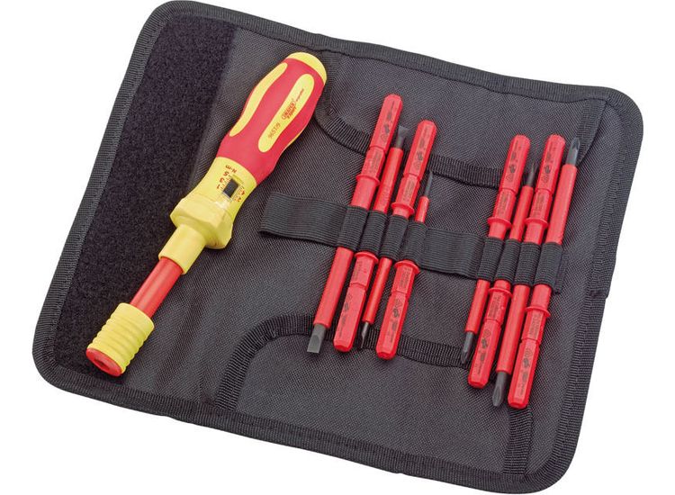 Draper 65372 Ergo Plus&amp;#174; Interchangeable VDE Torque Screwdriver Set (9 Piece)