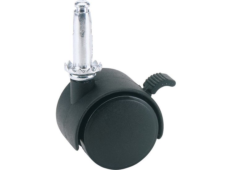 Draper 65467 40mm Dia. Nylon Castor with Brake - S.W.L 25Kg