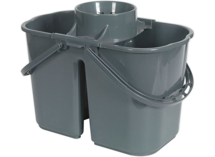 Sealey BM07 Mop Bucket 15ltr - 2 Compartment