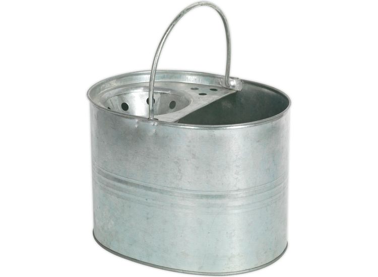 Sealey BM08 Mop Bucket 13ltr - Galvanized