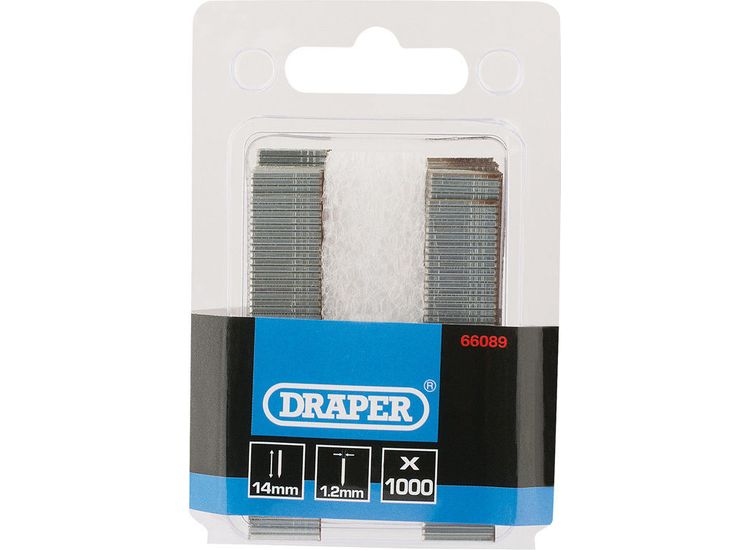 Draper 66089 2000 'I' Nails (14mm)
