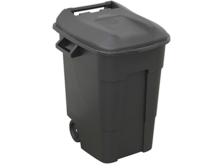 Sealey BM100 Refuse/Wheelie Bin 100ltr - Black